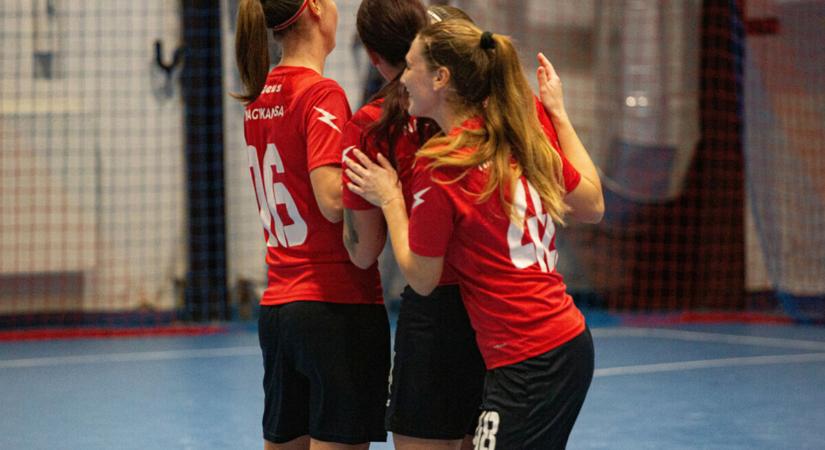 Nyolc közé jutott a női futsalcsapat a kupában!