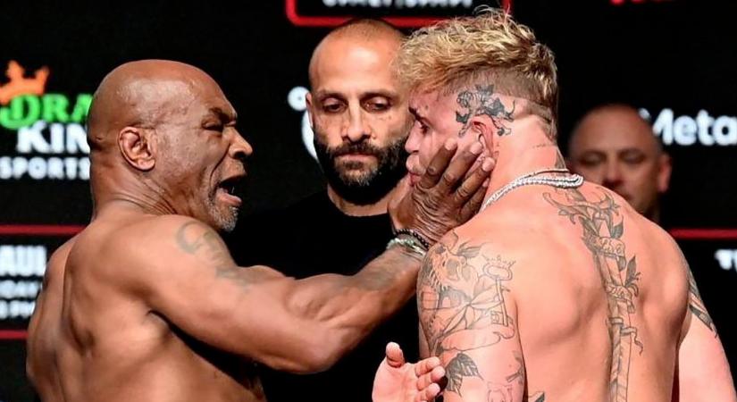 Óriási csalódás: Mike Tyson lefagyott a ringben! Jake Paul simán legyőzte a legendát