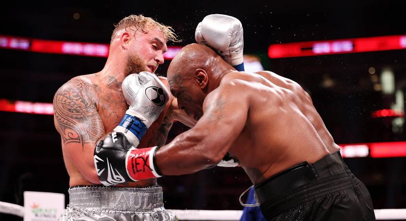 Hatalmas csalódás volt Mike Tyson és Jake Paul küzdelme