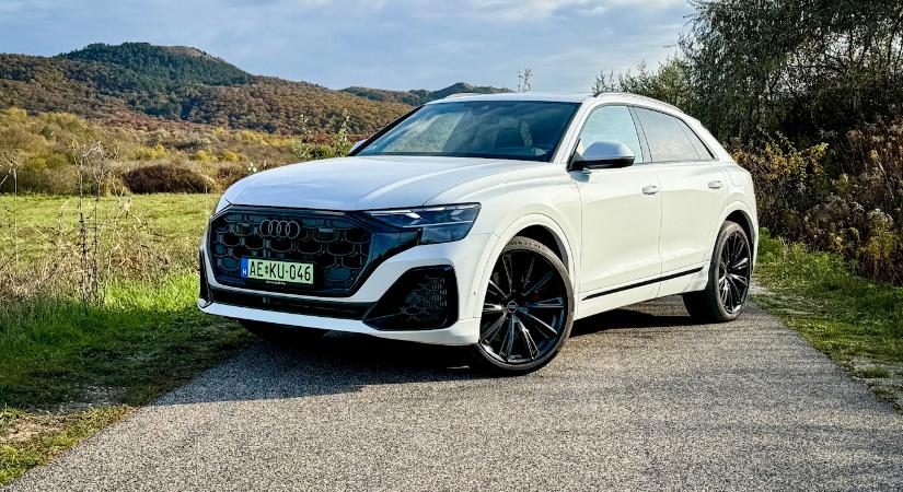 Felhő, mi leszállt közénk – Audi Q8 55 TFSI e quattro plug-in hybrid