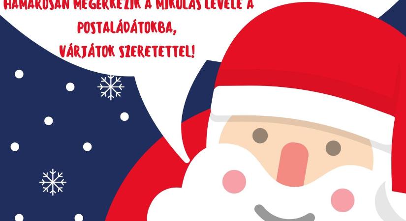 Levelet is ír a Mikulás az eperjesi gyerekeknek