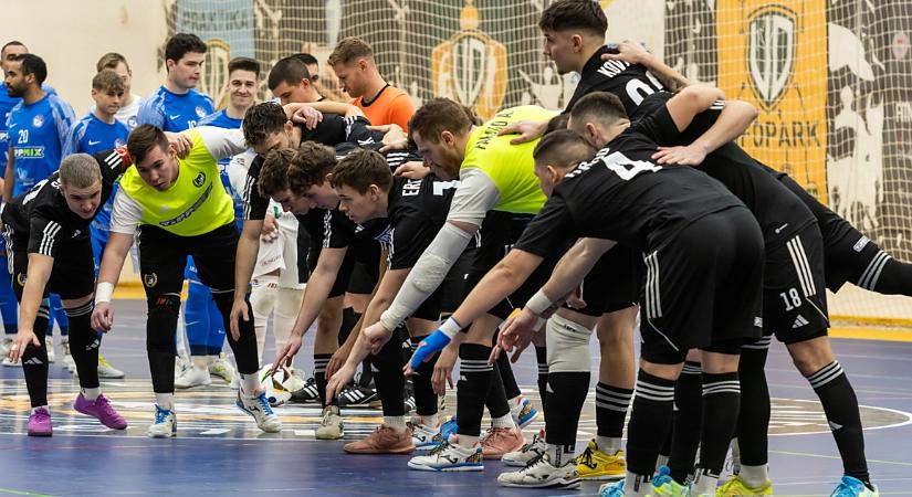 Futsal: az utolsó percekben szalasztotta el a győzelmet a bajnokságban a DEAC, kiderült, ki lesz a kupaellenfelük