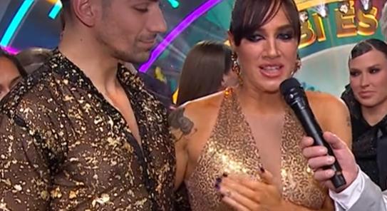 Mi történhetett? Tóth Gabi bekötött lábbal érkezett a DWTS stúdiójába - fotó