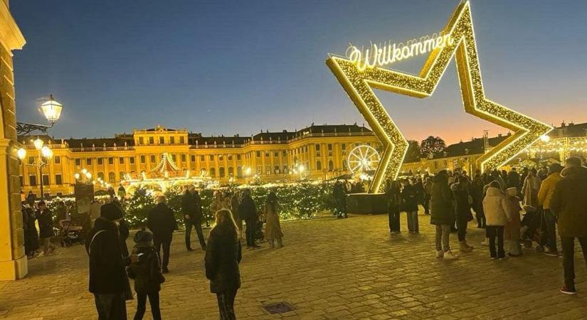 Fények, hatalmas karácsonyfa: olvasói fotókon, videón a bécsi karácsonyi vásár