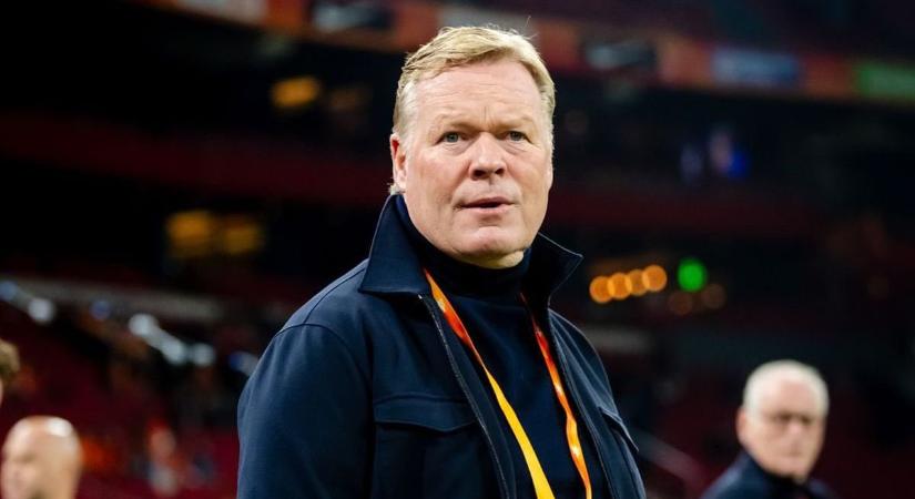 Koeman agyatlannak nevezte a legnagyobb holland napilap újságíróját, ma üzent Szalainak