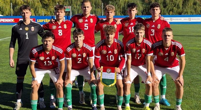 U17: a debreceni kapus kivédte a román válogatott szemét