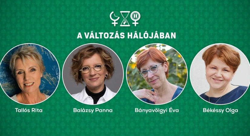 Változások hálójában – a nőknek szóló Védett tér sorozatban a menopauzáról beszélgetnek