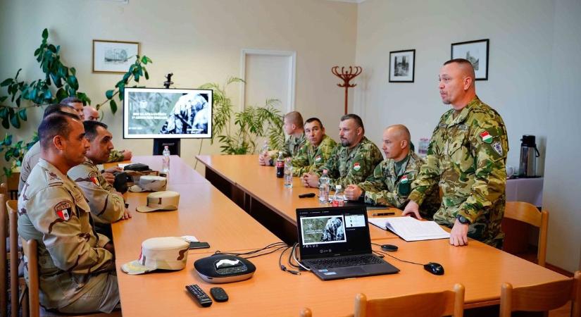 Közös gyakorlaton vett részt az egyiptomi hadsereg és a tatai dandár fotók