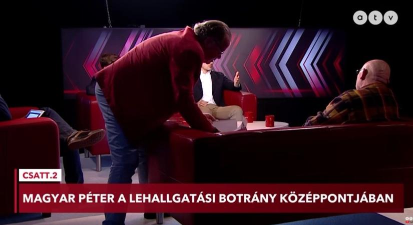 Megint kiviharzott egy megmondóember az ATV stúdiójából (videó)