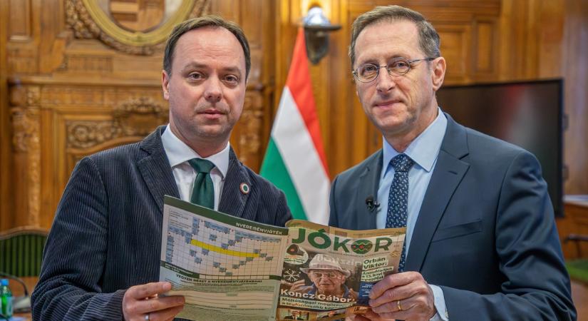 Koncz Gáborral és Orbán Viktorral a címlapon jelenik meg a kormány nyugdíjas propagandalapjának legújabb száma