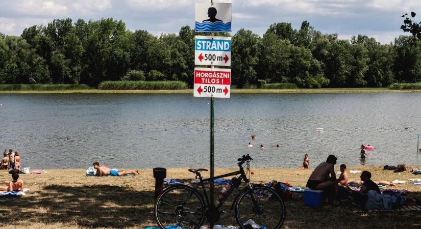 Megújul egy strand a Tisza-tónál