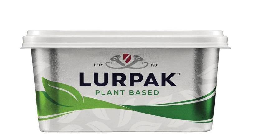 Növényi alapú Lurpak az Egyesült Királyságban és Dániában