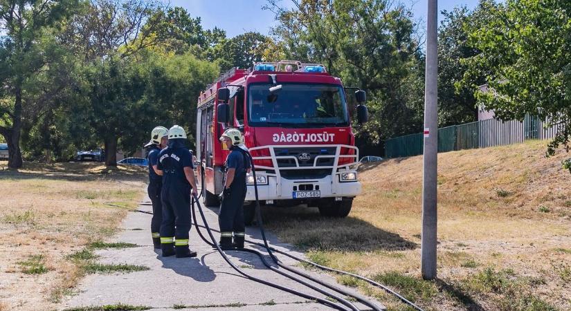 Egy szegedi vendéglátóhely lángolt a hétvégén