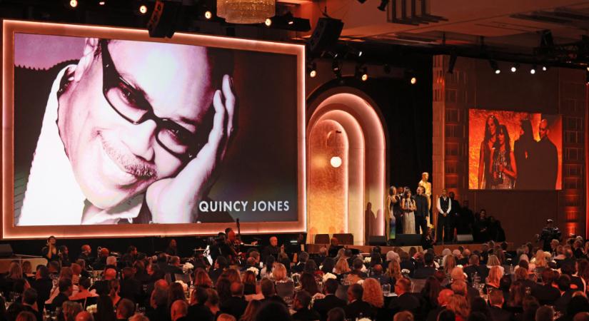 Quincy Jones tiszteletbeli Oscar-díjat kapott