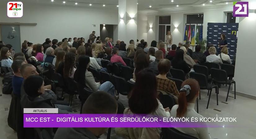 Aktuális (2024.11.18) - MCC est - digitális kultúra és serdülőkor - előnyök és kockázatok (videó)