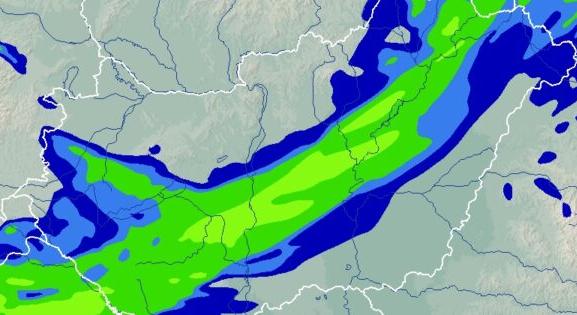 Mutatjuk, mikor fog esni a markáns hidegfrontból, óráról órára