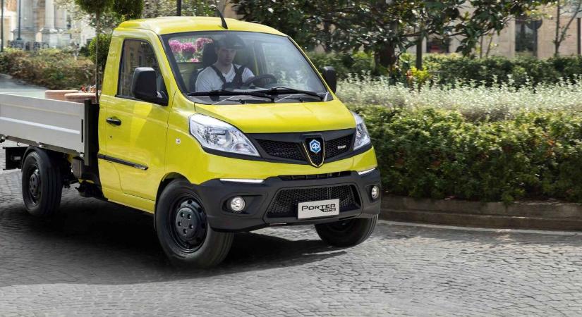 Itt a Piaggio Porter NPE: elektromos kisteherautó agrárcélokra is