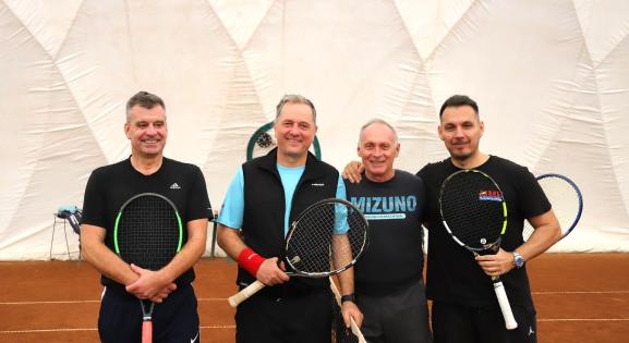 Tenisztornát rendeztek a torinói ATP VB döntő előtt Budapesten