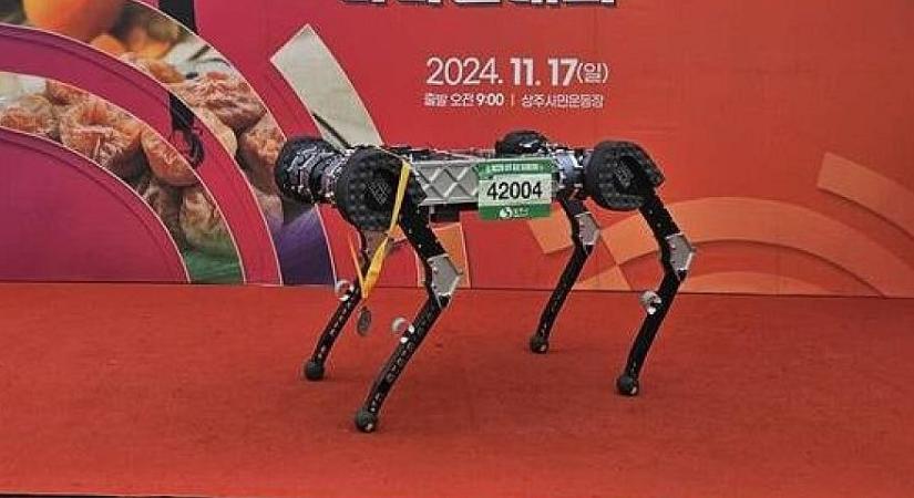 Sikerrel futott le egy maratoni versenyt egy robot is Dél-Koreában