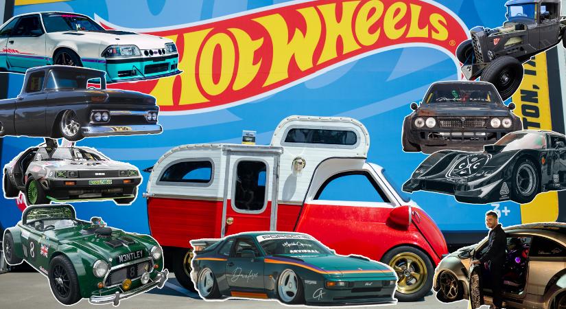 Ezen tíz elborult autó egyikéből Hot Wheels lesz - Hot Wheels Legends Tour 2024.