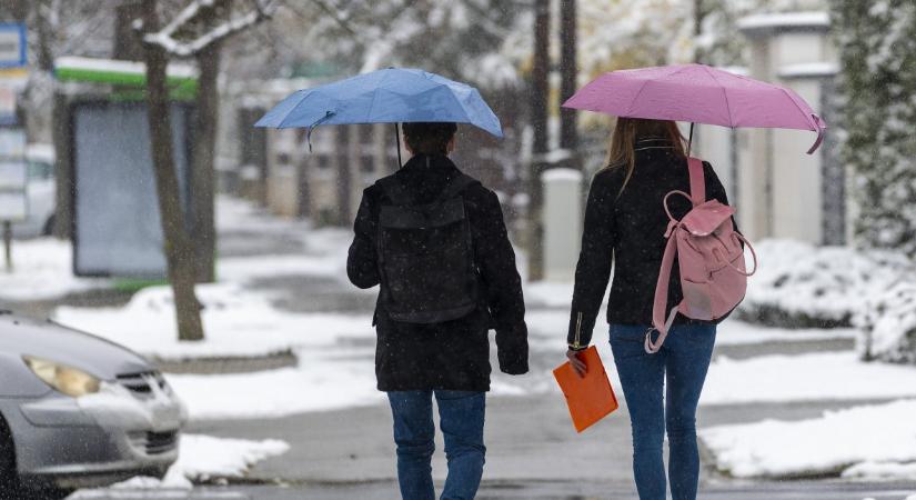 Viharos széllel érkezik a markáns lehűlés, ekkor lehet esély havazásra