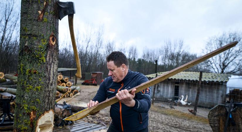 Világbajnokságon járt az ópusztaszeri favágó