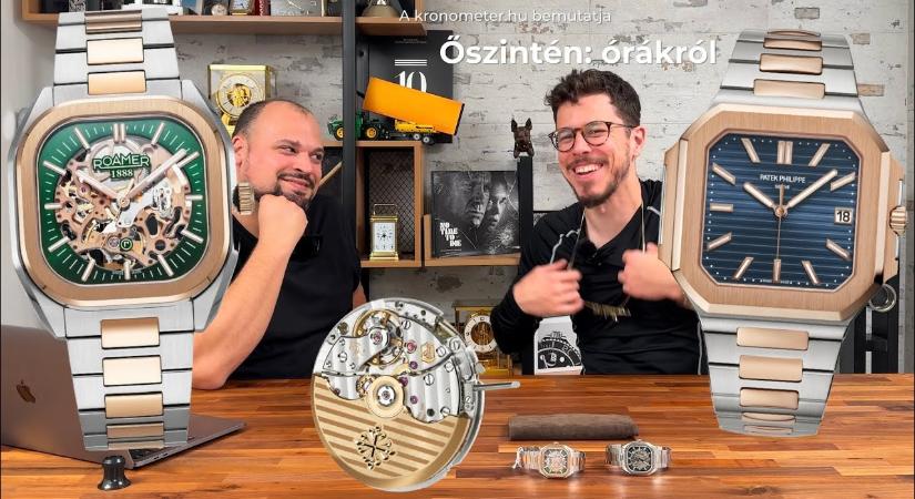 Dávid vs. Patek Philippe Cubitus és egy nagyon hasonló Roamer