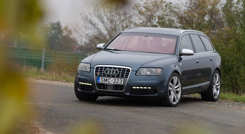 Jól tud jönni tíz henger egy családi kombiban - Használt autó: Audi S6 Avant 5.2 V10 FSI, 2007