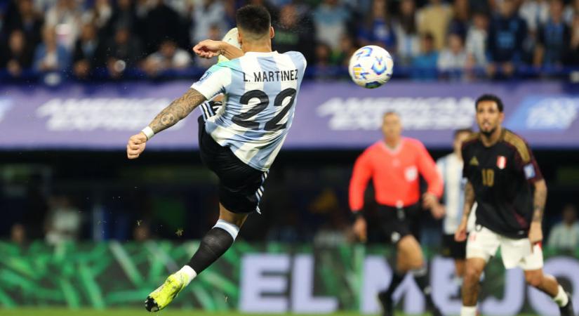 VIDEÓ: Lautaro Martínez csodagólja döntött az argentinok javára