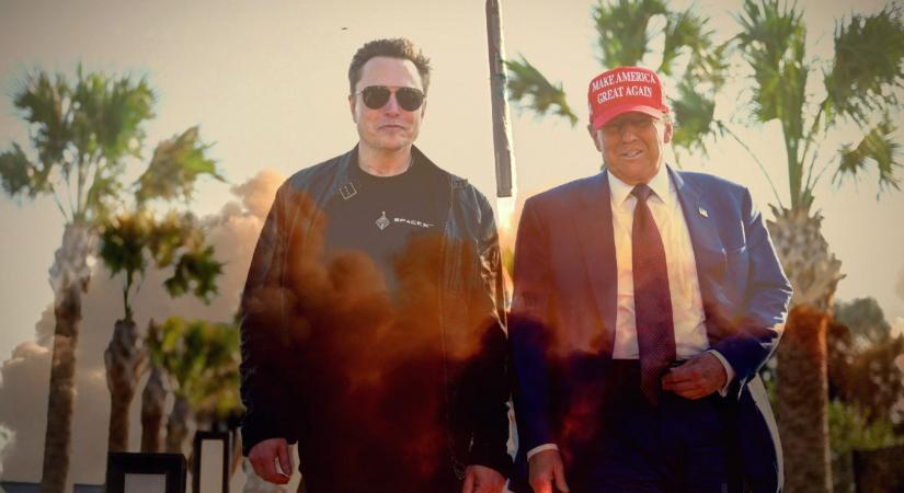 Örökké tartó űrbrománc: Musk és Trump együtt nézte meg a Starship legújabb, felemásra sikerült kilövését