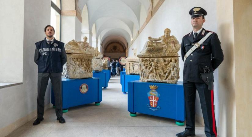 Azt hitték, meggazdagszanak az etruszk sírokból, most tíz év börtön várhat rájuk