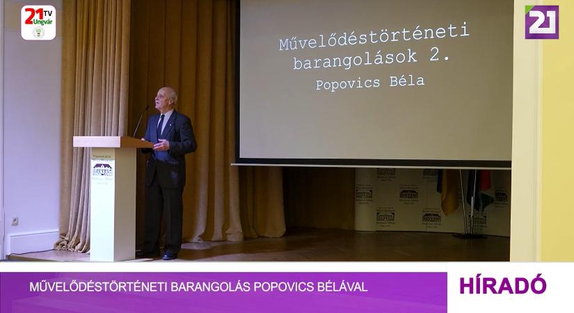 Művelődéstörténeti barangolás Popovics Bélával (videó)