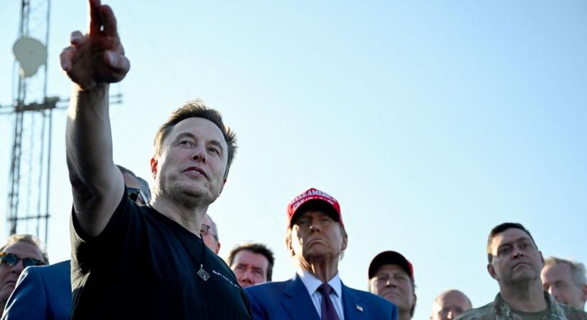 Trump és Elon Musk együtt nézték meg Texasban a SpaceX Starship indítását