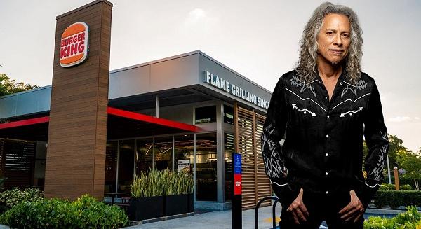 Kirk Hammett a Burger Kingnek köszönhetően szerezte meg első Flying V gitárját