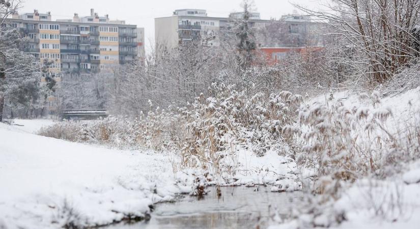 Csütörtök este megérkezik a hó Vas vármegyébe, fehérbe borulhat a táj - térkép