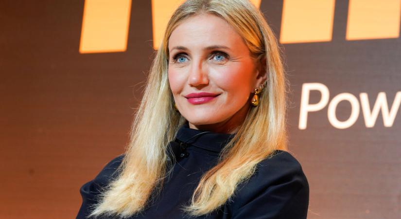 Cameron Diaz 10 év után újra visszatér – csak úgy ragyogott a vörös szőnyegen