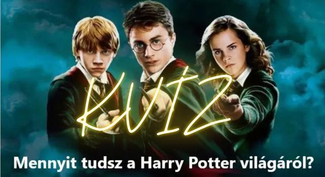 Kvíz: Mennyit tudsz Harry Potter világáról? Töltsd ki a nagy Harry Potter kvízt, hogy megtudd!