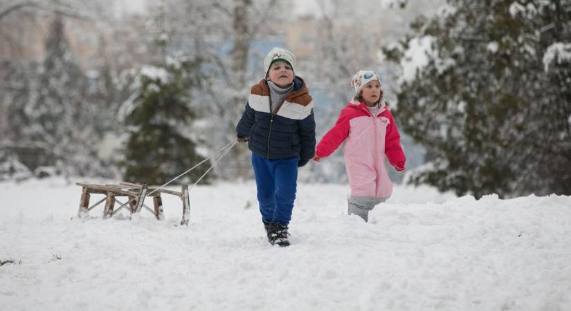 Itt a hótérkép: így érkezhet meg az első havazás, kiadták a figyelmeztetést