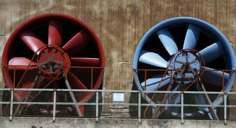 Ipari axiál ventilátorok magasabb légszállítási igényekre tervezve