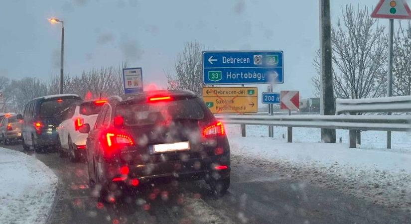 Fehér ruhát öltött Debrecen és Hajdú-Bihar