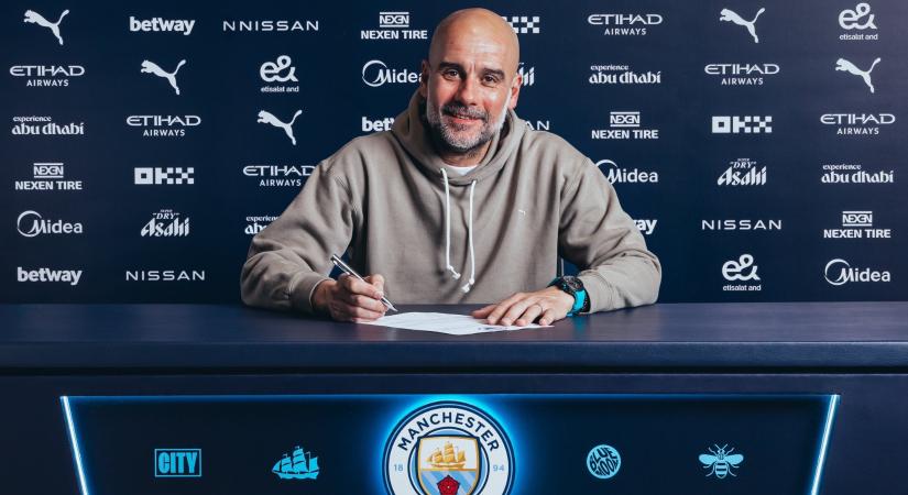 Hivatalos: Guardiola hosszabbított