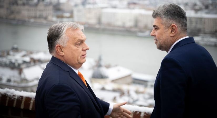 Budapestre utazott a román kormányfő: erről tárgyalt Orbán Viktorral