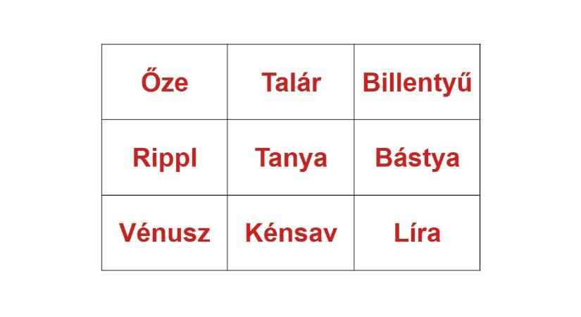 Műveltségi rejtvény: csak a legügyesebbek találják meg a 3 titkos triót a szóhalmazban 33 másodperc alatt!