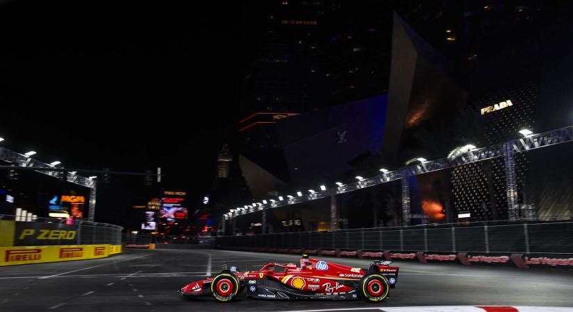 Ekkor lesz az F1-es Las Vegas-i Nagydíj időmérője