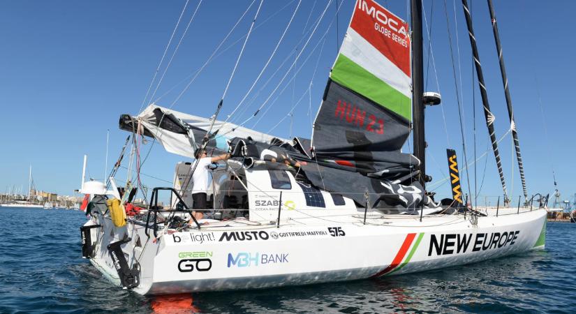 "Nincs vége, amíg nincs vége" – utolsó helyen vitorlázik a Vendée Globe-on Weöres Szabolcs