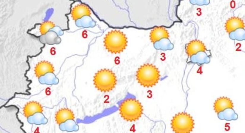 A hózápos sem kizárt - ilyen időjárást hoz a szombat