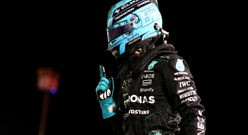 F1: Russell is csodálkozik, hogy ennyire gyors a Mercedes