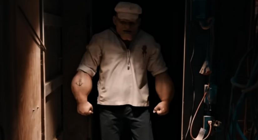 Ez nem lehet igaz! Jön a Popeye-horror, meg is érkezett az első előzetese, melyben fejeket loccsant szét a spenóttól megduzzadt izmú tengerész