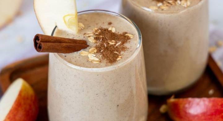 Őszi almáspite-smoothie: mesésen krémes és fűszeres