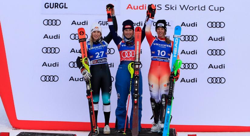 Alpesisí-vk – Shiffrin rekordja Gurglban